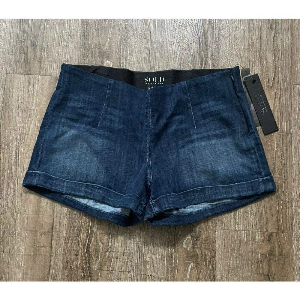 Sold Design Lab Womens Denim Jean Shorts Sz 29 Blue